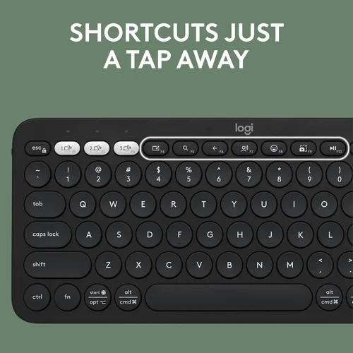 Logitech Pebble 2 Wireless Keyboard & Mouse Combo Black - 8