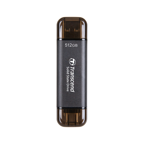 Transcend 512GB ESD310S USB-A & USB-C 3.2 Gen-2 Portable SSD /TS512GESD310S/