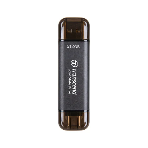 Transcend 512GB ESD310S USB-A & USB-C 3.2 Gen2 Portable SSD TS512GESD310S / Зөөврийн Хард / - 1