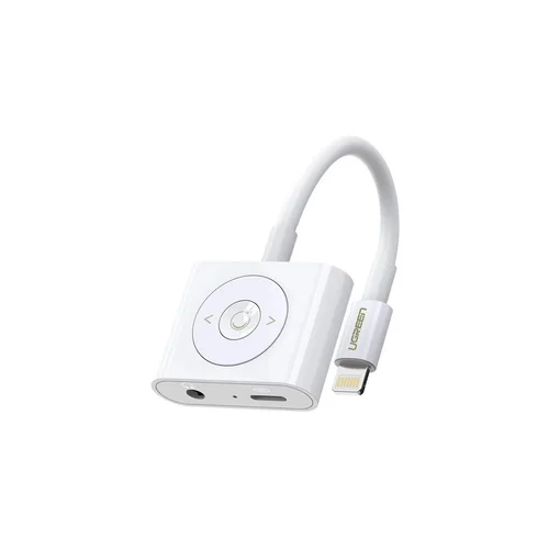 UGREEN Lightning to Lightning + 3.5mm Jack Converter (30760) - 1