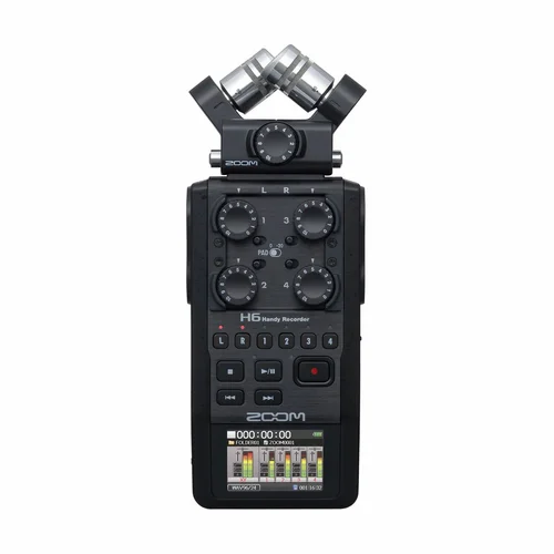 Zoom H6 Portable Handy Recorder with Interchangeable Mic Capsules / Дуу хураагуур / - 1