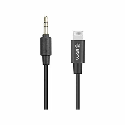 BOYA BY-K1 3.5mm TRS Male to Lightning Adapter Cable