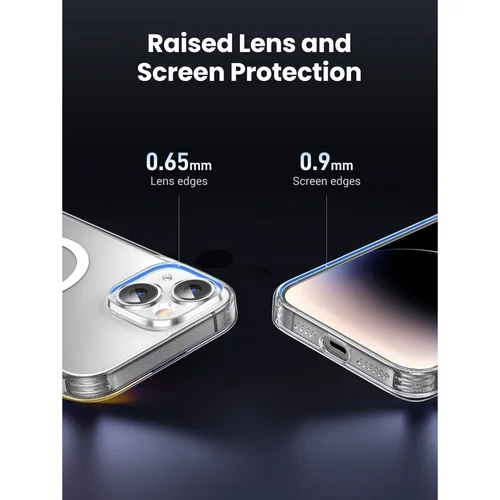 UGREEN Clear Magnetic Protective Case for iPhone 15 (25396) - 4