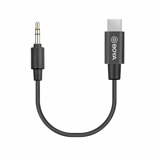 BOYA BY-K2 3.5mm TRS Male to Type-C Adapter Cable