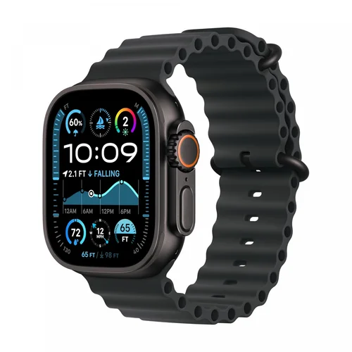 Apple Watch Ultra 2 GPS + Cellular, 49mm Black Titanium Case with Black Ocean Band /MX4P3/ - 1