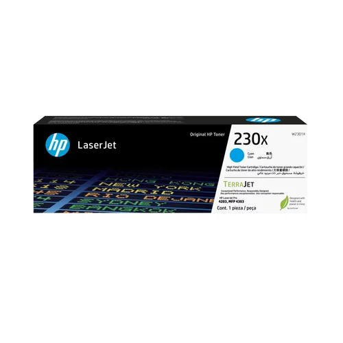 HP 230X (W2301X) Cyan Original Laser Jet Toner Cartridge HP Color Laser Jet Pro MFP 4303 Printer/ / Принтерийн хор /