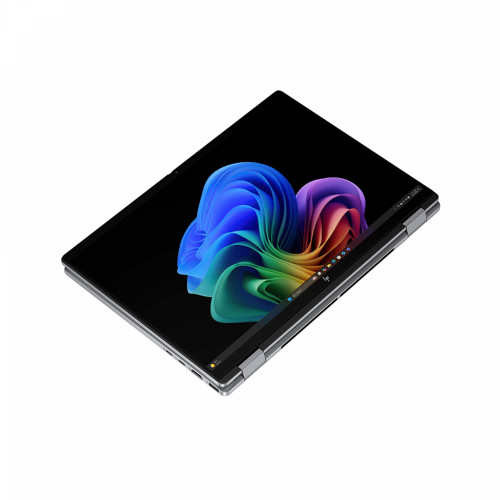 HP OmniBook X Flip 2-in-1 Laptop 14-FM0098TU Next Gen AI Intel Core Ultra 5 226V, DDR5 16GB LPDDR5x RAM, 512GB PCIe Gen4 NVMe M.2 SSD, Intel Arc 130V Graphics, 14-inch 2K Antiglare Multi-Touch, Win11 Home, Meteor Silver Aluminum - 4