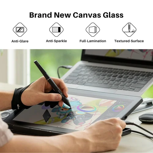 Huion Kamvas 13 (Gen3) GS1333 Graphic Pen Display, Black / Зурдаг Таблет / - 4