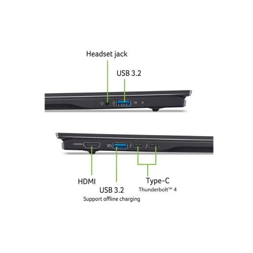 Acer Swift 16 AI SF16-51-71JZ Intel Core Ultra 7-256V,16GB DDR5 RAM, 512GB PCIe Gen4 SSD, Intel Graphics, 16-inch 120Hz 3K OLED, Win 11 Home, Steam Blue - 5