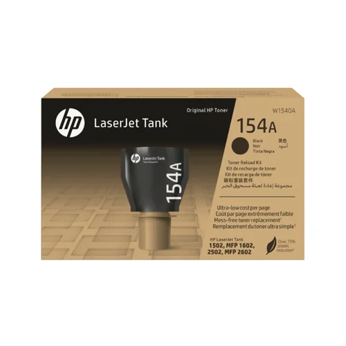 HP 154A (W1540A) Black Original Laser Toner Reload Kit - 2500 pages /HP LaserJet Tank MFP 1602, 2502, 2602sdw/ / Принтерийн хор /