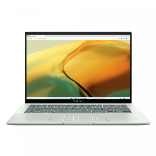 ASUS ZenBook 14 UX3402VA-KP598W Intel core i5-13500H, 8GB DDR5 RAM, 512GB PCIe 4.0 NVMe M.2 SSD, Intel Iris Xe Graphics, WQXGA 14 inch, NumberPad, Win11 home, Foggy Silver - 1