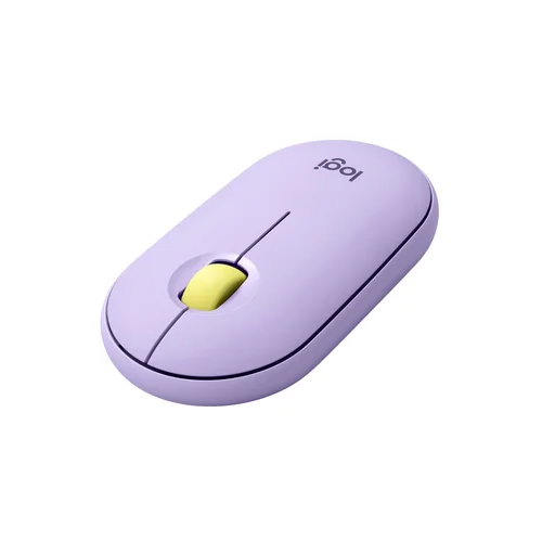Logitech M350 Pebble Silent Wireless Mouse with Bluetooth, Purple - 2