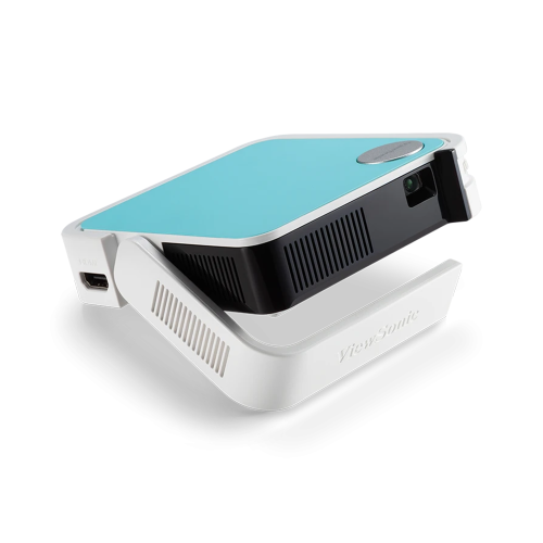 ViewSonic M1 Mini Plus Wireless and Bluetooth, 5000mAh Battery, Smart Pocket Cinema LED Projector