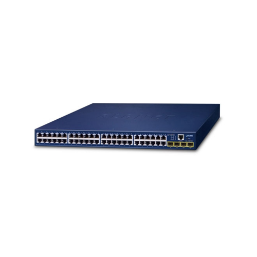 Planet GS-4210-48T4S 48-Port Layer 2 Managed Gigabit Ethernet Switch W/4 SFP Interfaces