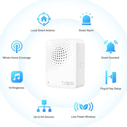Tapo H100 Smart IoT Hub with Chime / Гэрийн ухаалаг систем / - 2