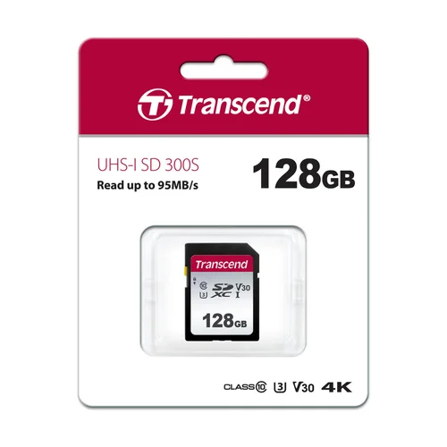 Transcend 128GB 300S UHS-I SDXC Memory Card /TS128GSDC300S/ - 2
