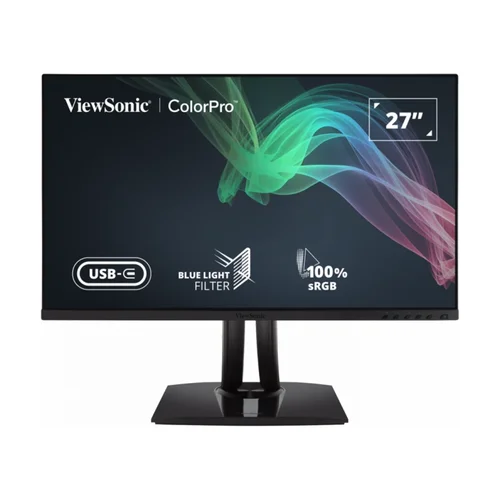 ViewSonic VP2756-4K 27-inch 4K UHD Pantone Validated 100% sRGB & Factory Pre-Calibrated Monitor with 60W USB-C - 1