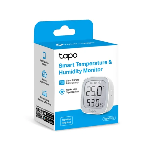 Tapo T315 Smart Temperature & Humidity Monitor / Гэрийн ухаалаг систем , Температур мэдрэгч / - 2
