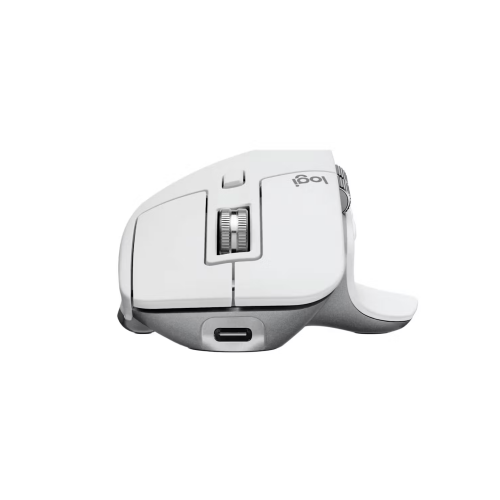 Logitech MX Master 3S Performance Wireless Bluetooth Mouse, White - 4