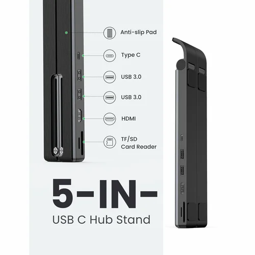 UGREEN Foldable Laptop Stand Docking Station to USB-C (80551) - 5