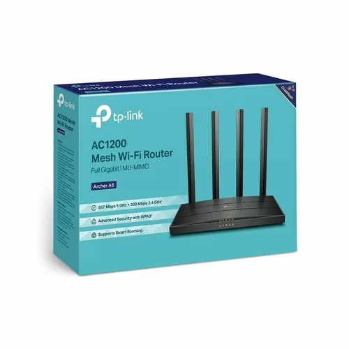 TP-Link Archer A6 AC1200 Wireless MU-MIMO Gigabit Router / Свич салаалагч , Сүлжээний Төхөөрөмж / - 3