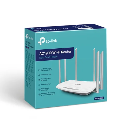 TP-Link Archer C86 AC1900 Wireless MU-MIMO Wi-Fi Router / Свич салаалагч , Сүлжээний Төхөөрөмж / - 4