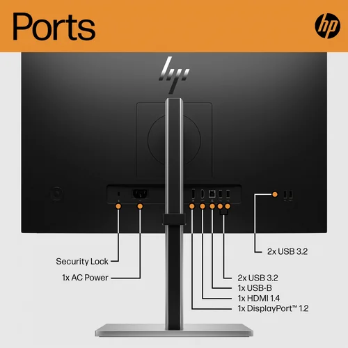 HP E24 G5 24-inch FHD Monitor - 4