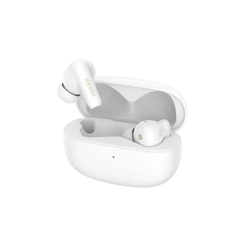 Edifier TWS330NB True Wireless Hybrid Active Noise Canceling Earbuds, White - 1