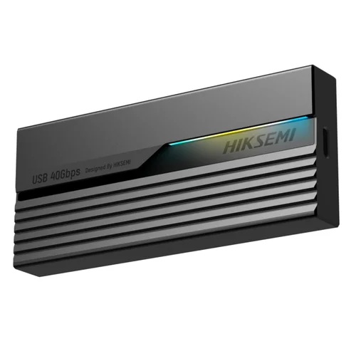 Hiksemi MDS4 USB4.0 Type-C up to 40Gbps M.2 NVMe Enclosure with RGB HS-HUB-MDS4 - 1