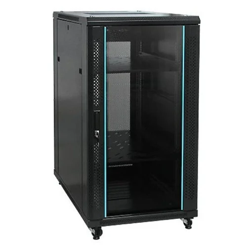 Toten 18unit, 600*1000*18U with Glass /GS.6018.9801/ / Сүлжээний rack cabinet /