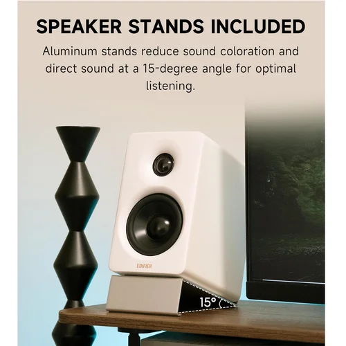 Edifier M60 Desktop 2.0 Multimedia Speaker, White / Чанга яригч / - 3