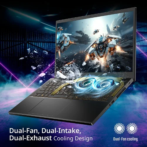 Acer Nitro V 15 ANV15-52-7354 Intel Core 7-240H, DDR5 16GB RAM, 512GB PCIe NVMe SSD, NV RTX4050 6GB, 15.6-inch 165Hz IPS FHD, Win11 Home, Black - 7