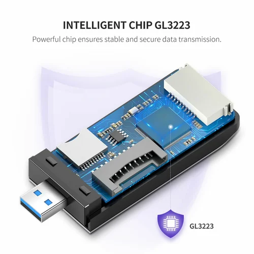 UGREEN All-in-One USB 3.0 to Card Reader (50541) - 4
