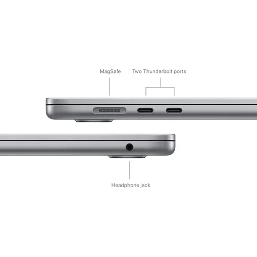 Apple MacBook Air 15.3" M3 Chip 8‑core CPU 10‑core GPU, 8GB RAM, 512GB SSD Space Gray /MRYN3/ - 4