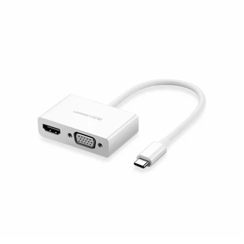 UGREEN USB-C Male to HDMI + VGA Female Converter (30843) - 1
