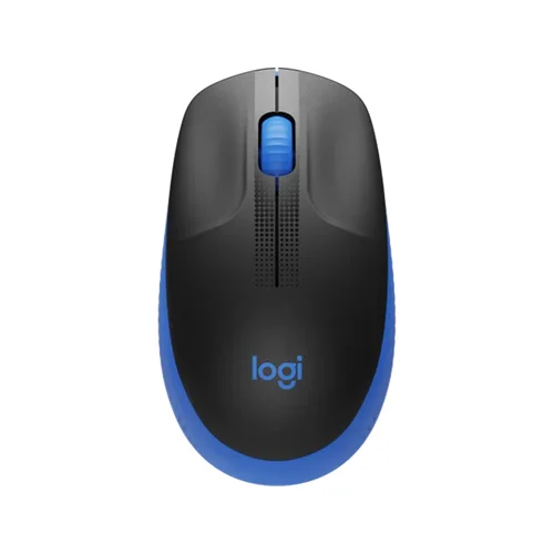 Logitech M190 Full-Size Wireless Mouse, Blue - 1