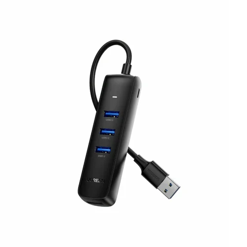UGREEN 4-Port USB 3.0 Hub 25cm, Black (10915) - 1