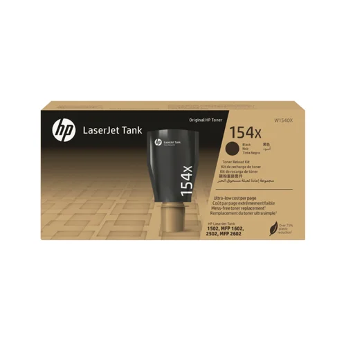 HP 154X (W1540X) Black Original Laser Toner Reload Kit - 5000 pages /HP LaserJet Tank MFP 1602, 2502, 2602sdw/ / Принтерийн хор /