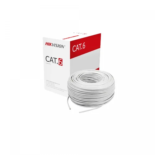 Hikvision Indoor SFTP CAT6A 0.56mm 23AWG Network Cable DS-1LN6AFPSL4 / Сүлжээний Кабель /