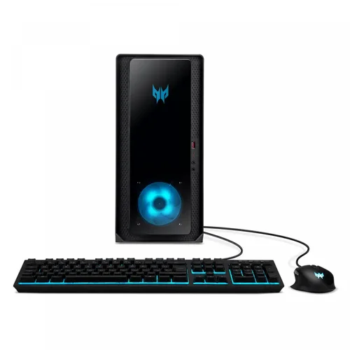 Acer Predator Orion 3000 PO3-655 Gaming Desktop Intel Core i7-14700F, DDR5 32GB RAM, 1TB PCIe NVMe Gen4 M.2 SSD, NV RTX4070 12Gb, Win11 Home, Predator RGB K&M / Ширээний Компьютер / - 1