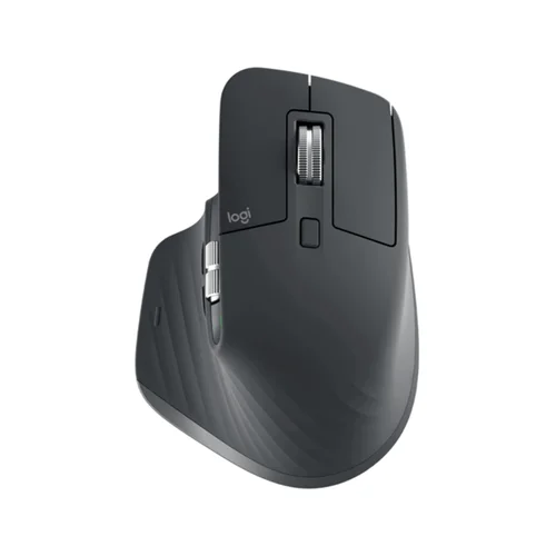 Logitech MX Master 3S Performance Wireless Bluetooth Mouse, Black - 1