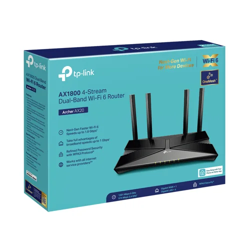 TP-Link Archer AX1800 AX1800 Dual-Band Wi-Fi 6 Router / Свич салаалагч , Сүлжээний Төхөөрөмж / - 4