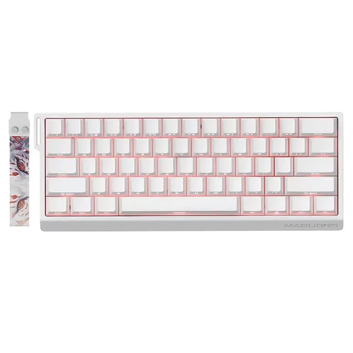ATK FGG MAD 68 PRO High-Performance Magnetic Gaming Keyboard, White