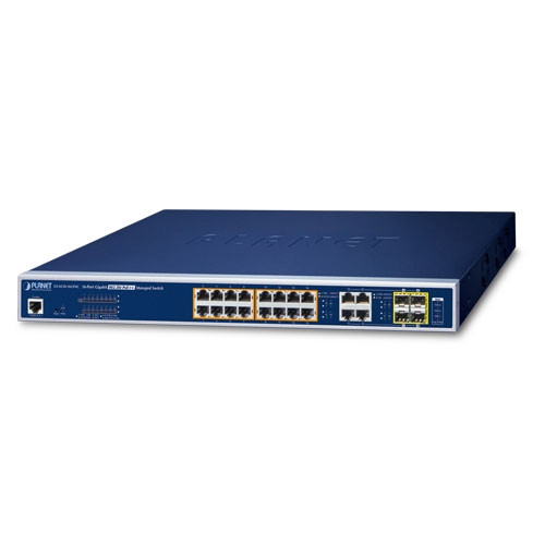Planet GS-4210-16UP4C 16-Port Gigabit PoE+ Managed Switch / Свич салаалагч , Сүлжээний Төхөөрөмж / - 3
