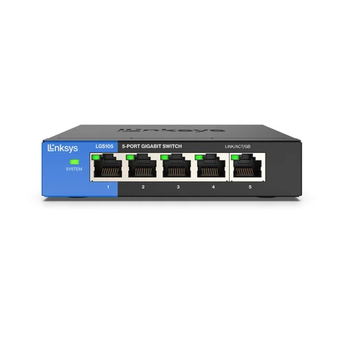 Linksys LGS105 5-Port Business Desktop Gigabit Switch / Свич салаалагч , Сүлжээний Төхөөрөмж / - 2