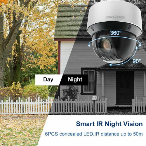 Hikvision 4MP 4-inch 25X Powered by DarkFighter IR Network Speed Dome PTZ Camera DS-2DE4A425IWG-E / Хөдөлгөөнт Хяналтын Камер / - 6