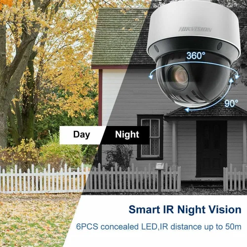 Hikvision 4MP 4-inch 25X Powered by DarkFighter IR Network Speed Dome PTZ Camera DS-2DE4A425IWG-E / Хөдөлгөөнт Хяналтын Камер / - 6