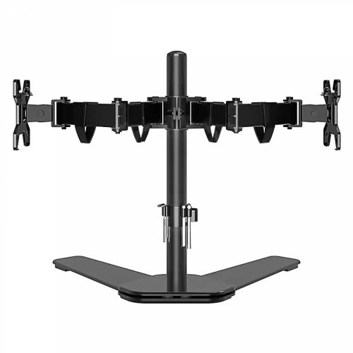 KALOC KLC-DZ220-T Dual 17-27 inch Screen Desk Bracket Monitor Arm Stand / Дэлгэцний Тогтоогч Суурь / - 2