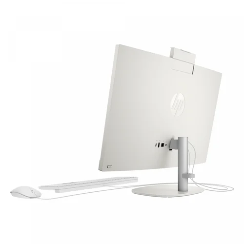 HP 24-cr0091d AIO PC Intel core i7-1355U, DDR4 3200MHz 8GB RAM, 512GB PCIe NVMe M.2 SSD, 23.8-inch FHD Non-Touch, Win11 Home, K&M, Shell White - 4