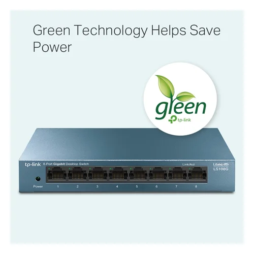 TP-Link LS108G 8-Port Gigabit Desktop Network Switch / Свич салаалагч , Сүлжээний Төхөөрөмж / - 4